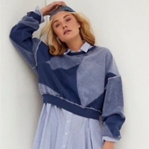 Free People Touch of Grey Pullover